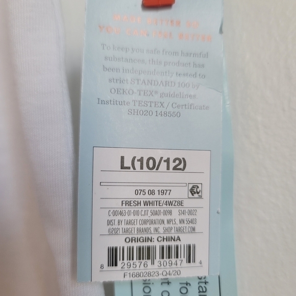 cat & Jack - Plaid Pajama Pant & Tshirt Set - Picture 2 of 7